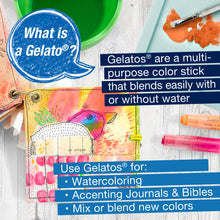 Load image into Gallery viewer, Gelatos Pigment Art Sticks, Brights - 15-Piece Set