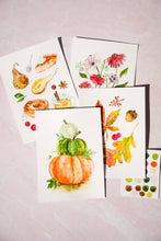 Load image into Gallery viewer, Watercolor Painting Kit: Fall | All-in-One