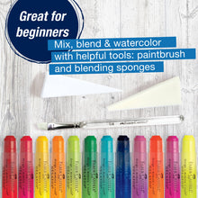 Load image into Gallery viewer, Gelatos Pigment Art Sticks, Brights - 15-Piece Set