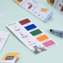 Load image into Gallery viewer, Mini Colorsheets – New (Pack of 25) | Art Kits | Event Swag
