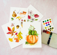 Load image into Gallery viewer, Watercolor Painting Kit: Fall | All-in-One