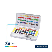 Load image into Gallery viewer, Watercolor – Solid Palette 36 Colors Set