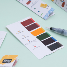 Load image into Gallery viewer, Mini Colorsheets – Original | Watercolor Paint | 25 Pack
