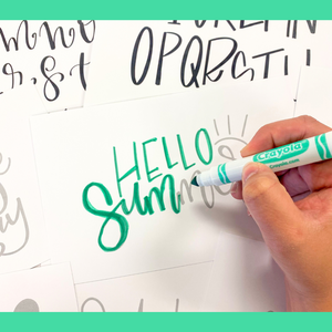 Summer Lettering Bundle
