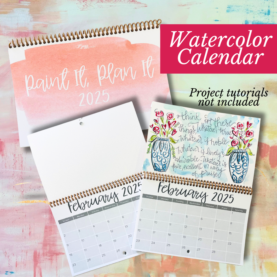 Watercolor Calendar