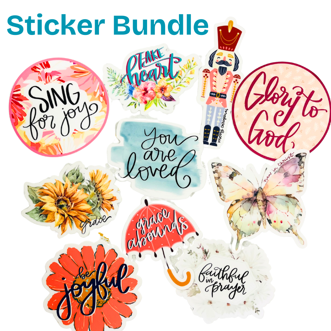 Sticker Bundle- 10 for $10 – Shop P'zazz