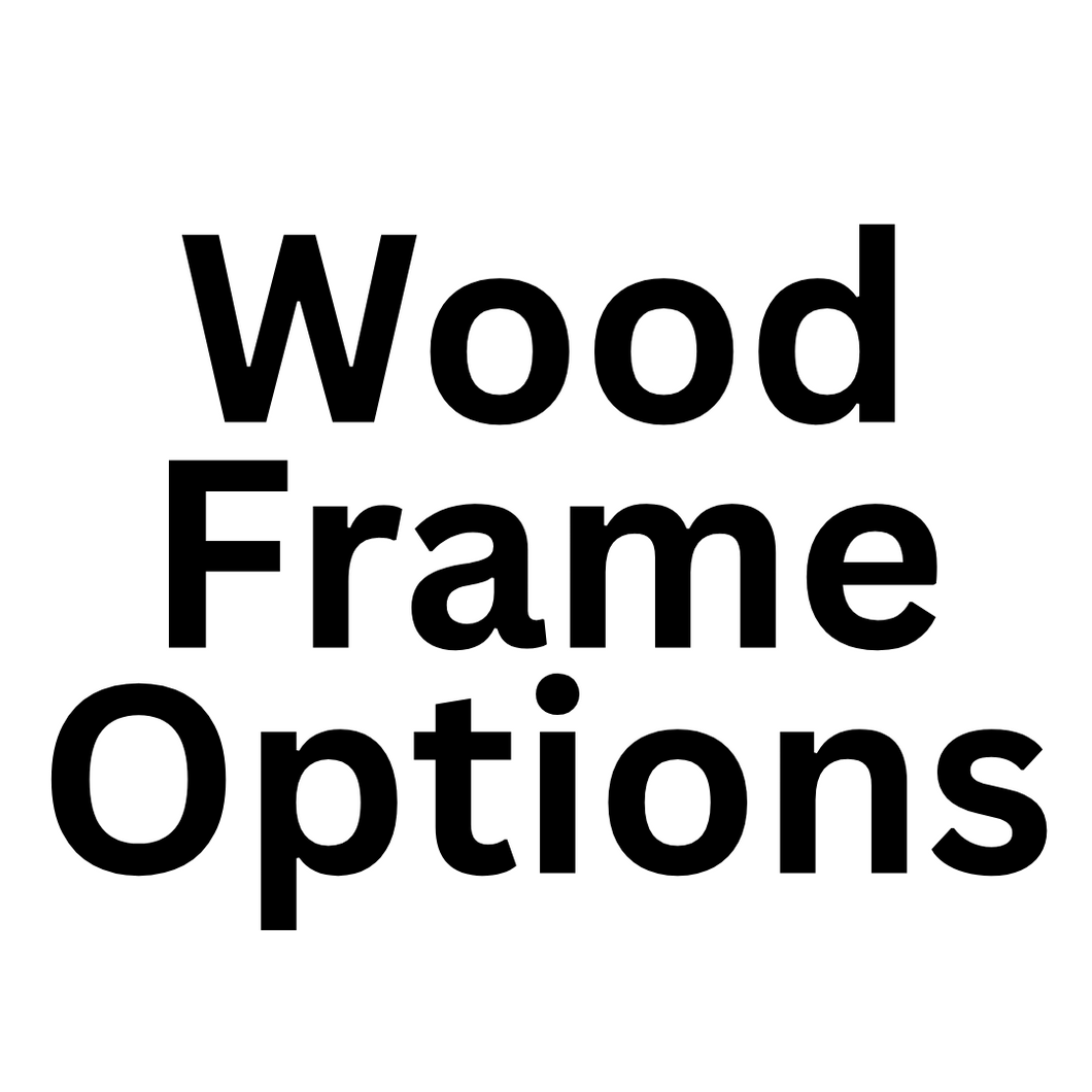 Wood Frames (Faux Stain Glass Frames)