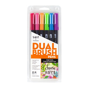 Tombow DualBrush Pens (Bright 6pk)
