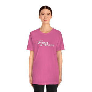 Pzazz' Jersey Short Sleeve Tee (Bella + Canvas)