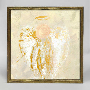 Holiday - Be Still Angel - Gold Kasey Hope Canvas