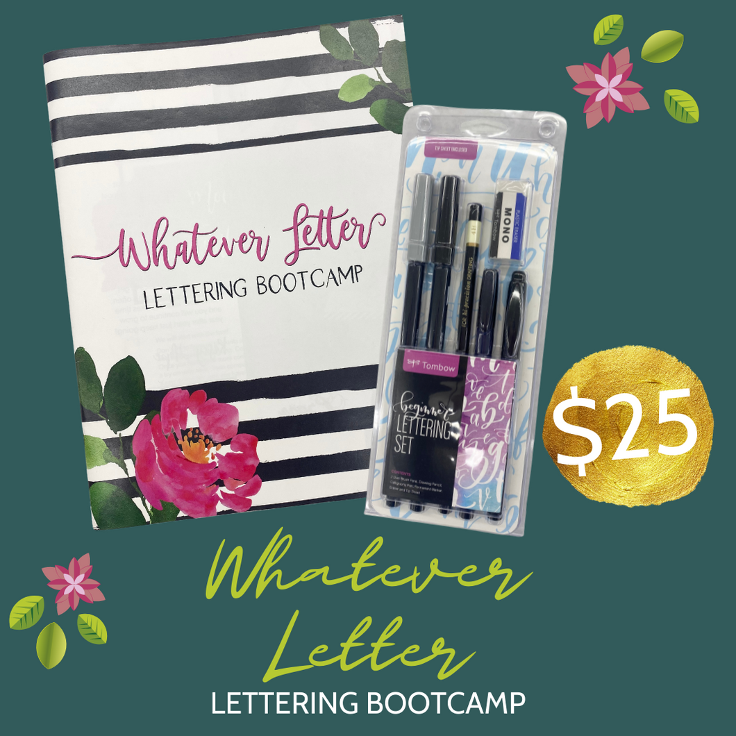 'Whatever Letter' Bootcamp package